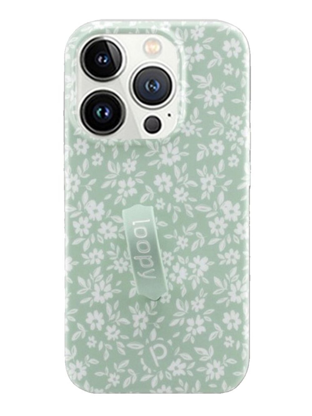 NWT Loopy SAGE FLORAL iPhone 15 Pro Max Phone Case - Righty